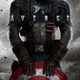Illustration for article titled New Captain America poster — and first high-res shot of Caps full costume!